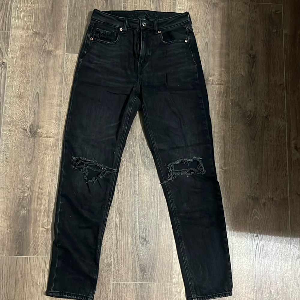 Distressed mom Jean